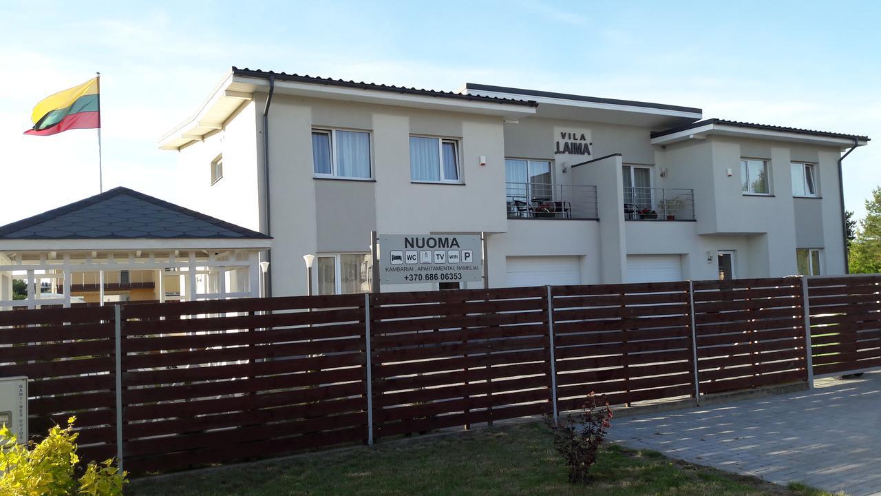 Hotel Vila Laima à Šventoji Extérieur photo